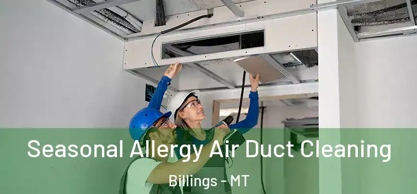  Seasonal Allergy Air Duct Cleaning Billings - MT