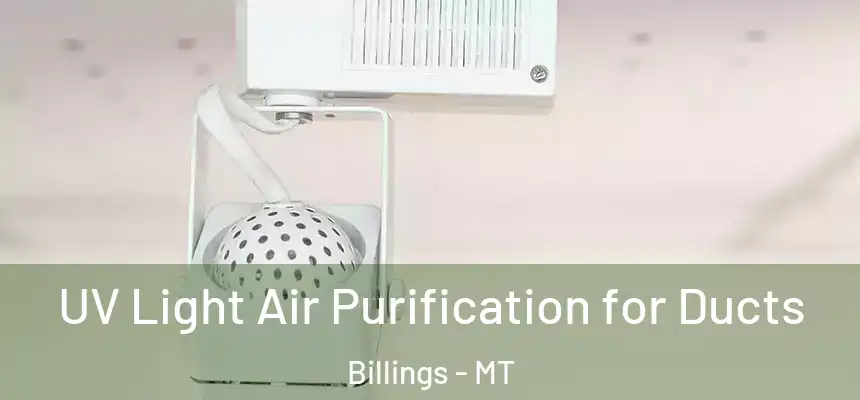 UV Light Air Purification for Ducts Billings - MT